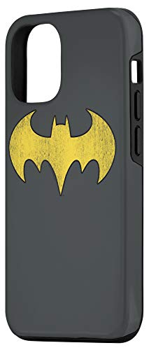 Iphone 12/12 Pro Batgirl Logo Distressed Yellow Symbol Case #TOP1