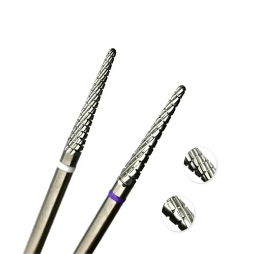 Foret à ongles conique en carbure de haute précision L0214R-F