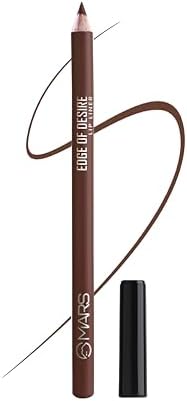 MARS Edge of Desire Lip Liner Pencil | Dermatologically IN-VIVO Tested | One Swipe Highly Pigmented Lipliner | Smooth Glide | Long-Lasting Lip Pencil | (1.4gm) (14-CHOCO BUTTER)