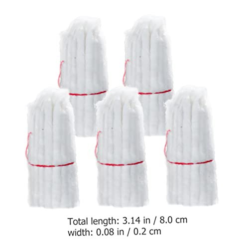 4 sets mechas de algodón para velas y lámparas miniatura 2