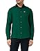 Produktbild Tommy Jeans Herren TJM SOLID Flannel Shirt Hemd, Dark Turf Green, M