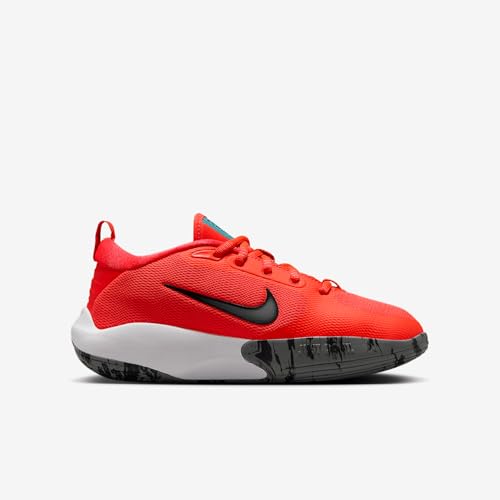 Nike IsoFly Big Kids' Basketball Shoes (FN4384-600, Bright Crimson/Smoke Grey/Black/Team Red)3
