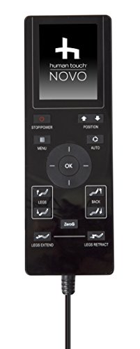 Human Touch"Novo" Full Body Coverage Zero-Gravity L-Track Massage Chair, Cream Color Option #TOP6