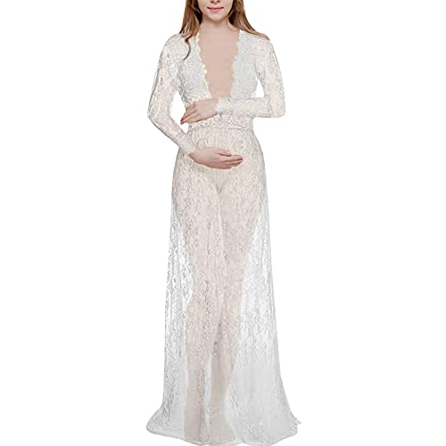 Robe de maternité confortable et fluide pour future maman