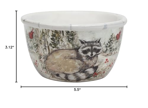 Certified International 29018SET4 Winter'S Walk 5.25 Inch Ice Cream/Dessert Bowls, Set Of 4 thumb #7