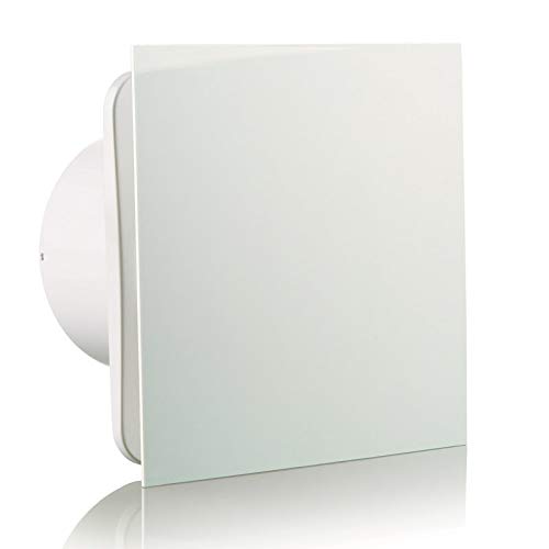 Vlano 100 Simple T weiß Badlüfter Timer Nachlauf Haus-Lüfter Ventilator Raumlüfter (Ø 100 mit Timer/Nachlauf, weiß) Cover