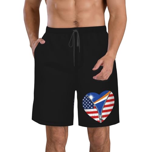 Short de bain homme léger et confortable, style casual pour tout l'été