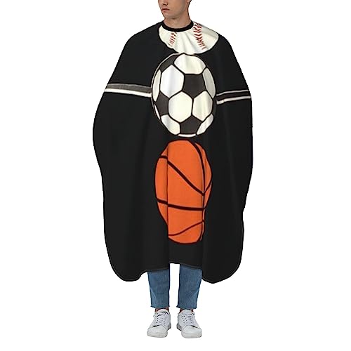Cape de coupe de cheveux BONDIJ bonhomme de neige blanc imperméable et réglable taille unique