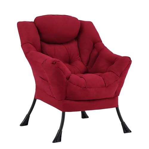 Furlide Lazy Chair for Living Room, Modern Accent Chairs with