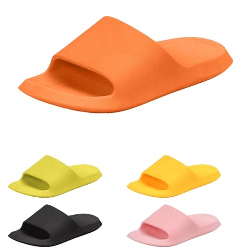 Kids Cloud Slides Toddler Boys Girls Slippers Non-slip Bathroom Shower Shoes Soft Sole Open Toe Solid Slide Sandals4
