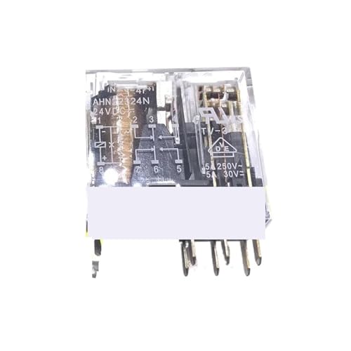Relé AHN22324N 24V de 8 pines y 8A para control de automatización 2