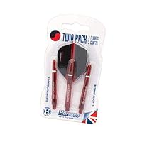 Lot De 3 Ailettes Harrows Twin Packs – Avec Tiges Supergrip, Modèles Variés, Pour Fléchettes