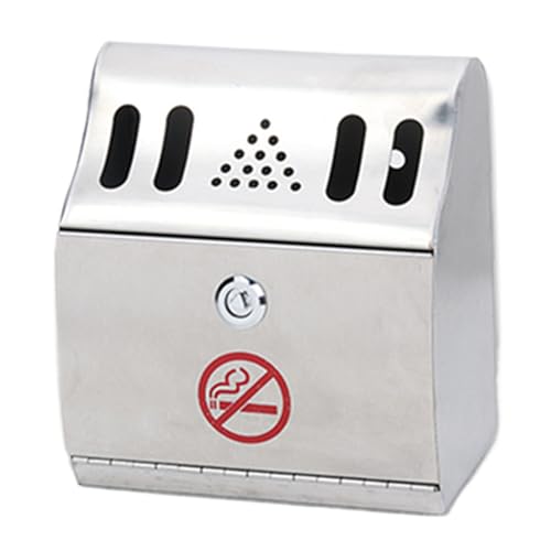 SafeSmoker Cigarette Receptacles - safesmoker receptacle poly w/metal bucket-brown