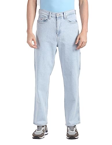 Image of Tommy Hilfiger Men's Mid Rise Regular Fit Jeans