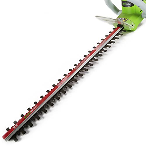 Image of Greenworks 4 Amp 22 inch Corded Electric Hedge Trimmer