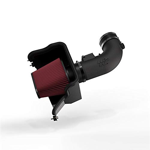 K&N Cold Air Intake Kit: High Performance, Guaranteed to Increase Horsepower: Fits 2014-2019 Chevy Corvette, 6.2L V8,63-3081