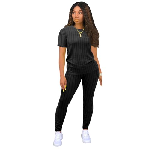 Nimsruc Two Piece Sets For Women Lounge Summer Outfits Casual Sweatsuits3