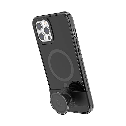 Popsockets Black Iphone 12 Pro Max Case Compatible With Magsafe With Repositionable Slide Grip #TOP4
