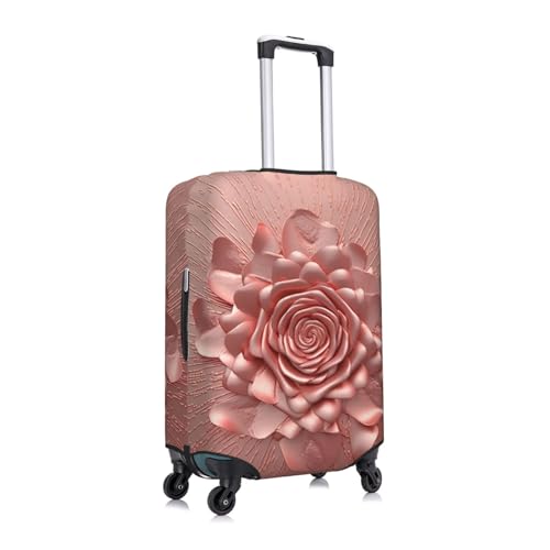 Rose Gold Luggage Cover for Suitcase Tsa Approved, Washable Suitcase Protector Fits 18-32 Inch Anti-scratch Suitcase Cover Carry on Luggage Sleeve Travel Baggage Cover3
