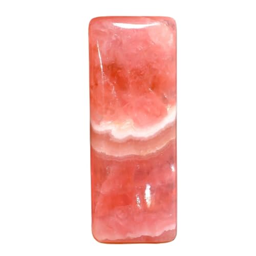 Rhodochrosite naturelle cabochon 34x13x4mm rectangulaire en vrac GH_NAT_05518