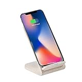 Laden Sie Ihr Telefon: Mit Induktions-Technologie zum kabellosen Aufladen Ihres Smartphones (für kompatible Mobiltelefone)