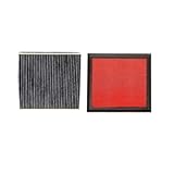 17801-25020 Cabin Air Filter & Engine Air Filter Compatible With Toyota Avalon Camry RAV4 2018-2023