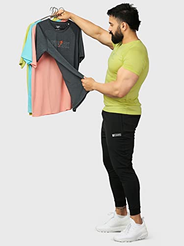 Image of Mens Slim Fit Sports and Gym Training Workout T-Shirt