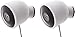 Colorful Silicone Skins for Nest Cam Outdoor Security Camera - Protect and Camouflage Your Nest Cam Outdoor with These UV Light- and Weather Resistant Silicone Skins (2 Pack, White)