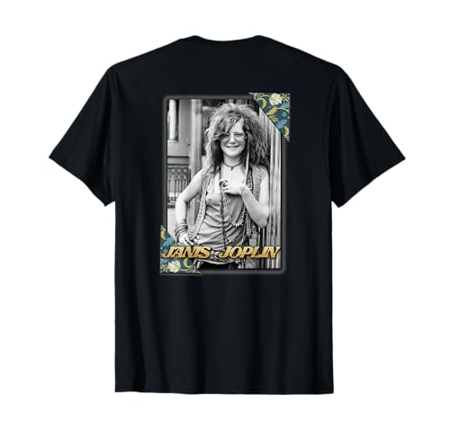 Photo de Janis Joplin_002_Back Printed T-Shirt