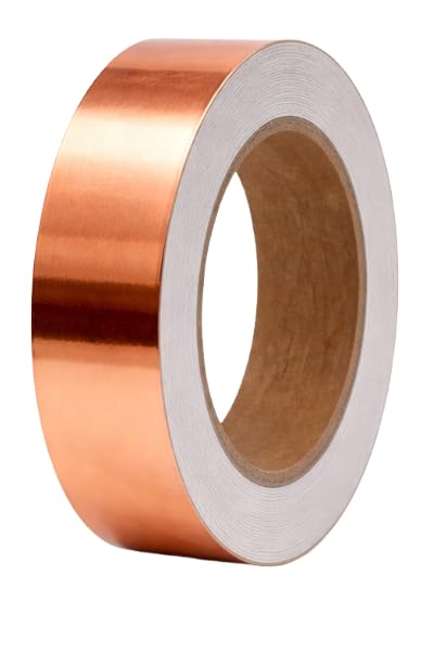 kanta Copper Slug Tape | Adhesive Copper Slug Snail Repellent | Slug Deterrent Barrier Tape | Humane Pest Control | Copper Strip Ribbon 20mm