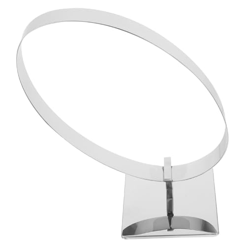 Cabilock Metal Belt Display Rack Stable Waist Belt Showing Stand for Supermarkets and Shops Creative Design with Smooth Edges for Merchandising and Organization