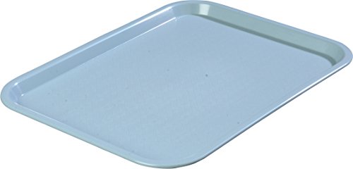 Carlisle Foodservice Products Ct101459 Cafe Standard Plastic Cafeteria/Fast Food Tray, Nsf Certified, Bpa Free, 14" Length X 10" Width, Slate Blue (Pack Of 24) #TOP5