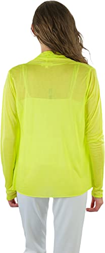 Image of ToBeInStyle Womens Open Front Long Sleeve Lightweight Asymmetrical Draped Cardigan with Side Pockets
