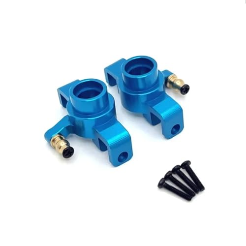 RC�A�N�Z�T���[ Compatible With MJX 20208 For JJRC C8811 1/20 RC�J�[ �A�b�v�O���[�h�p�[�c �����p�A�N�Z�T���[ ���^���X�e�A�����O�J�b�v CNC�A���~�j�E��(Blue)