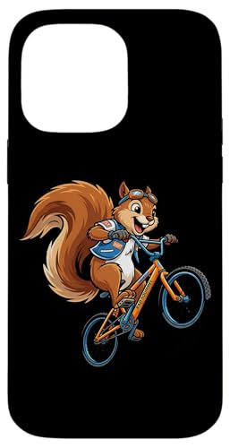 �T�C�N�����O ���X �L�����N�^�[ BMX ���]�� RID SQUIRREL �A�N�V���� �X�}�z�P�[�X iPhone 14 Pro Max �p