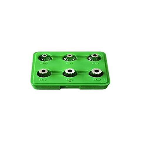 JBM 51409 - Pack de 6 brocas con estuche Cover
