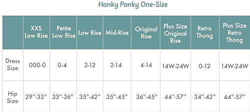 String taille basse Hanky Panky Decades Rad Geo sous-vêtement taille unique stretch - 3
