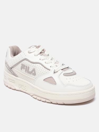 Image of Fila Men White Lace Up Sneakers