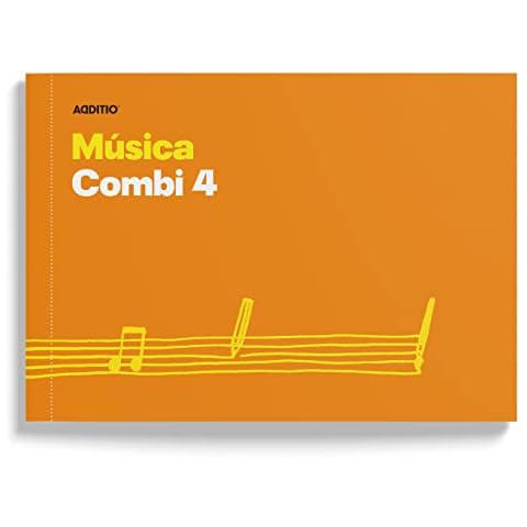 Additio Cuaderno de música Combi 4 pentagramas 20mm anotaciones Cover