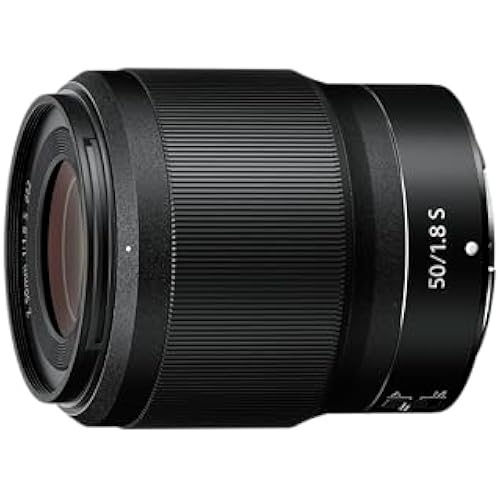 Nikon NIKKOR Z 50mm f/1.8 S | Premium Large Aperture Prime Lens (nifty Fifty) for Series mirrorless Cameras | USA Model, Black