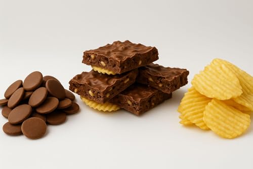 Chocolate Covered Potato Chips Bark – Crunchy Sweet & Salty