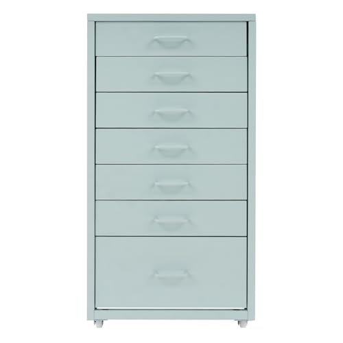 Cajonera de metal con 7 cajones archivador