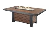 Outdoor GreatRoom Kenwood 80-Inch Dining Height Fire Pit
