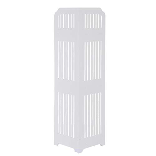 3 Tier Corner Shelves, Bathroom Bathtub Tension Shower Caddy Holder, Corner Ladder Shelf for Living Room, Bookcase Display Organizer, Multipurpose Corner Shelving for Small Spaces (White)