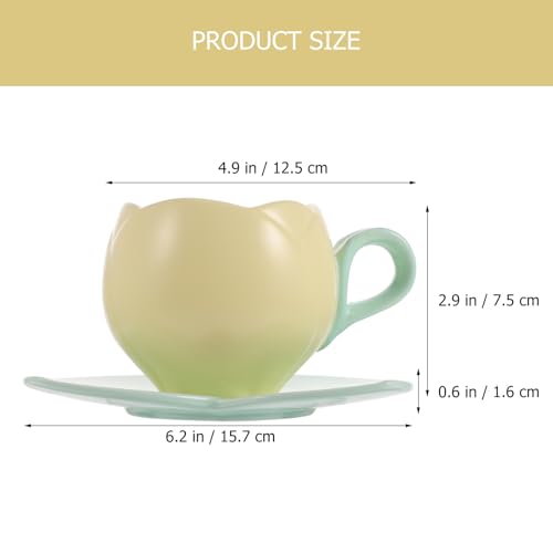 Taza de café cómoda de 300ml ideal para un desayuno completo 3