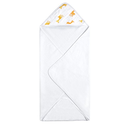 Aden by aden + anais Hooded Towel, Safari-Babes- Giraffes