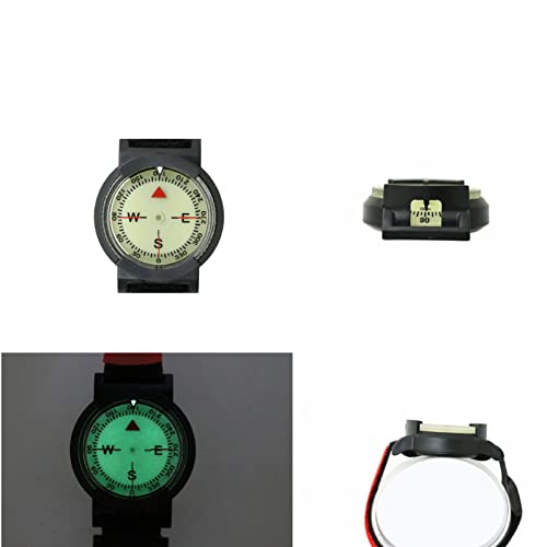 Brazalete con brújula luminosa para buceo y uso exterior miniatura 3