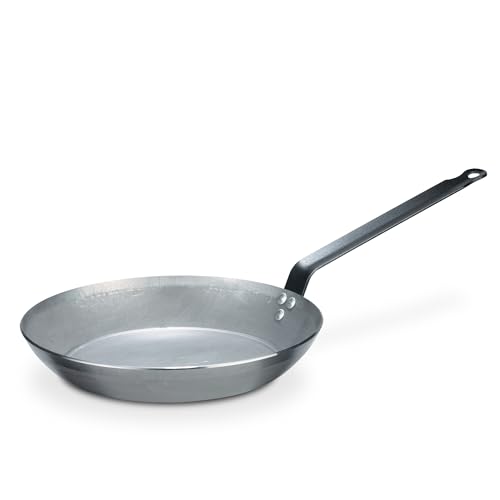 GSW 860529 GastroTraditionell Lyoner Eisen Pfanne - 32cm, Grau