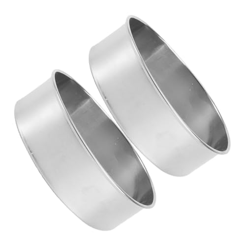 DECHOUS 2pcs Handheld Stainless Steel Flour Sifter Fine Mesh Baking Sieve for Sifting Flour and Powdered Sugar Kitchen Tool for Easy Baking and Decorating Cakes Pastries