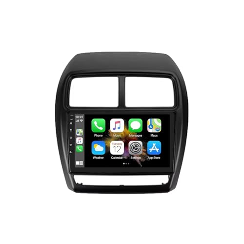 Autoradio CarPlay Android 13 Mitsubishi ASX 1 avec navigation GPS et écran 9 pouces
